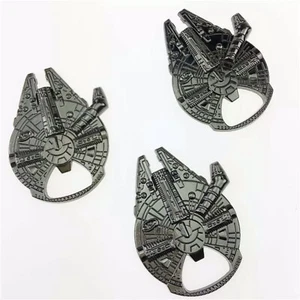 STAR WARS INSPIRED MILLENNIUM FALCON BOTTLE OPENER GADGET GIFT IDEA DARTH - Picture 1 of 3
