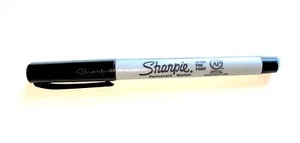 Sharpie Permanent Marker - Black - Ultra Fine - Picture 1 of 1