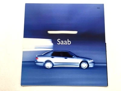 2001 SAAB 9-3 93 Viggen and 9-5 95 Aero Original Car Sales Brochure Foto 1 de 3