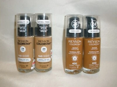 New Lot of 2 Choose Expired Revlon Colorstay Natural Finish SPF 20 Foundation - Image 1 of 3