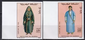 Morocco 1992 Yvert 1122/23 floklore imperforate - Picture 1 of 1