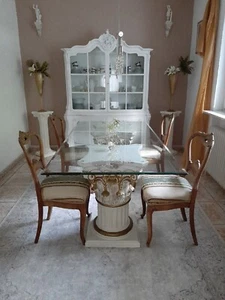 ess zimmer stühle 4 er set gebraucht - Bild 1 von 4