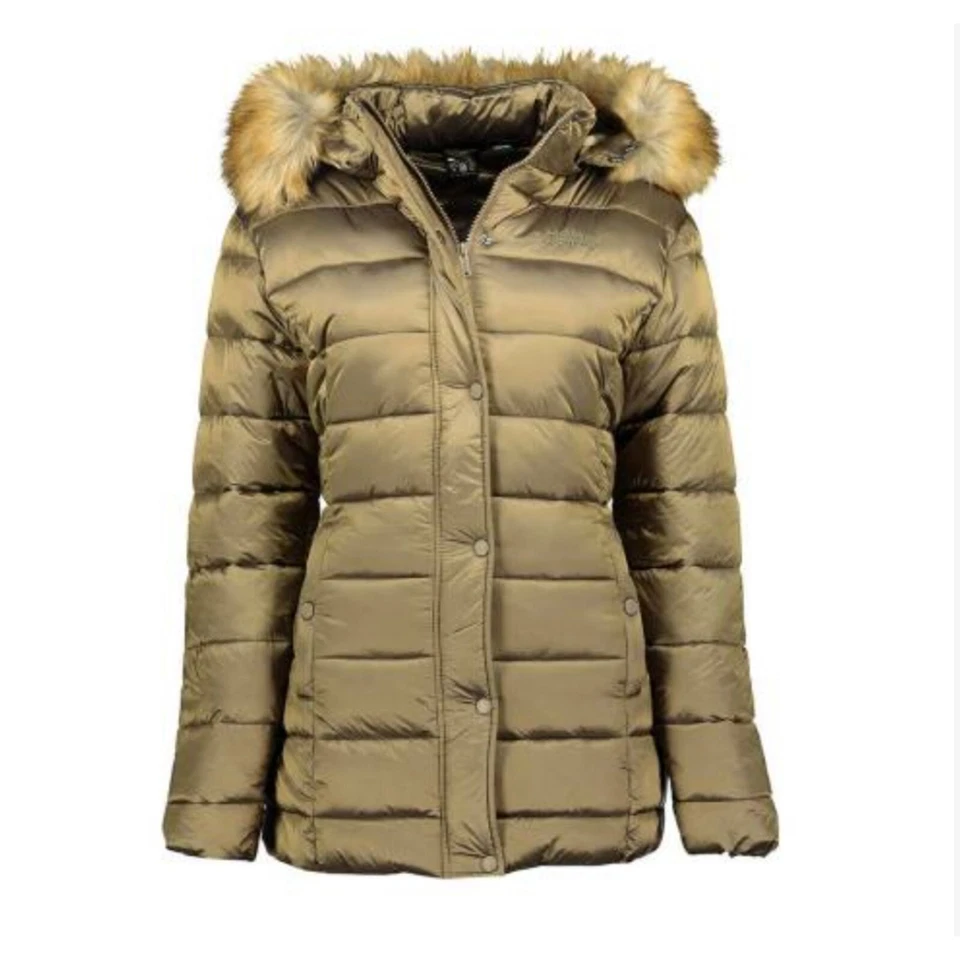 CHAQUETA CON CAPUCHA GEOGRAPHICAL NORWAY MUJER TALLA 10 PRECIO DE VENTA SUGERIDO POR EL FABRICANTE 127 £ Foto 1 de 1