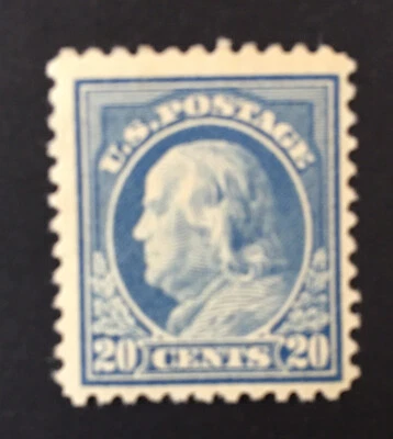 US Sc# 515 20c Franklin, MInt, Original Gum Hinged Stamp 1917-1919 - Image 1 of 2