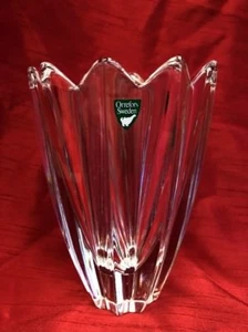 "Jarrón de cristal ""Fleur"" de Orrefors 6" de alto" - Imagen 1 de 7