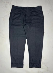 Prada Luxury Wool Women’s Pants Trousers Grey Size 46 - Picture 1 of 9