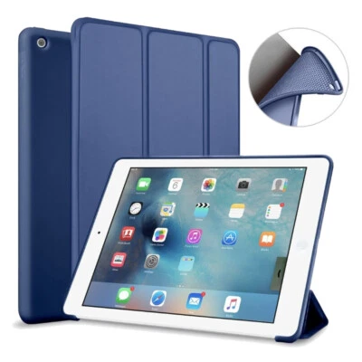 Funda magnética de silicona a prueba de golpes con soporte para iPad 5 6th Air 4 5 Mini 1 2 3 Foto 1 de 4