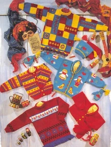 Patons 337 Adventure Knits: 12 Designs Cable, Nordic, Patchwork, etc 1-11 Years - Picture 1 of 9