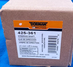 Dorman Lower Steering Shaft - Model 425-361 - NEW - Picture 1 of 1