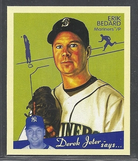 2008 Upper Deck Goudey Mini - Blue Back - #15 - Erik Bedard - Mariners - Image 1 of 1