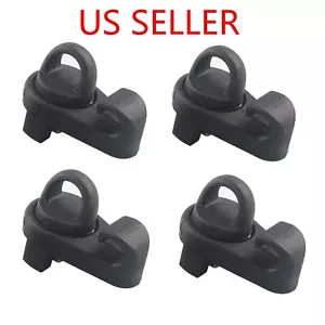 4PCS Truck Bed Tie Down Hooks Deck Rail For 2005-2024 Toyota Tacoma PT278-35075 - Picture 1 of 8