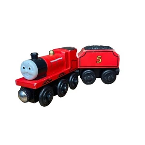 Thomas and Friends Tank Engine Wooden Railway Train James Flat Coal Tender 2003 - Picture 1 of 15