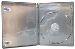 Genuine 4K UHD Viva Elite 1-Disc Single Logo 12.5mm Blu-ray Replacement Case NEW - Imagen 1 de 2