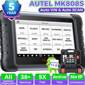 2025 Autel MaxiCOM MK808S MX808S Bidirectional Diagnostic Scanner Tool MK900BT - Picture 1 of 24
