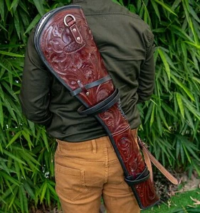 Vaina de rifle de cuero para palanca rifle de acción estuche Winchester, accesorios Henry - Imagen 1 de 10