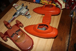 Lot of 3 Original STAR WARS FLYING MACHINES X-Wing, Bispin, Unkknown ALL OR ONE! - Picture 1 of 10