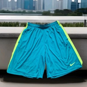 Nike Dri Fit klassische Herrenshorts türkis Größe UK Large Jungenhose - Bild 1 von 5