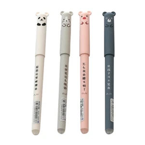 4pcs Erasable Gel Pens Fine Point Cartoon Pens Make Mistakes Disappear Drawing - Picture 1 of 10