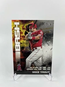 2020 Topps Stadium Club - Mike Trout #BAB-2 Bash & Burn Insert - Picture 1 of 3