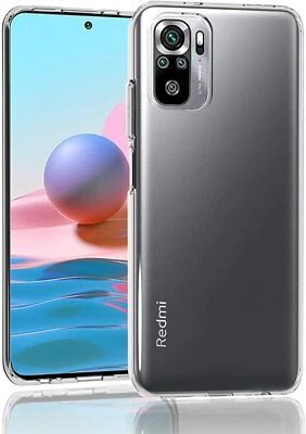 COVER CUSTODIA PER XIAOMI REDMI NOTE 10 PRO 5G TRASPARENTE TPU MORBIDA ULTRASLIM - Immagine 1 di 4
