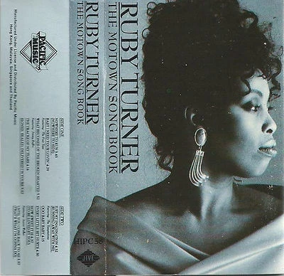 RUBY TURNER THE MOTOWN SONGBOOK CASSETTE IMPORT PACIFIC MUSIC  - Image 1 of 4