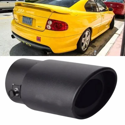 For Pontiac GTO Stainless Steel Round Rear Exhaust Pipe Tail Muffler Foto 1 de 4