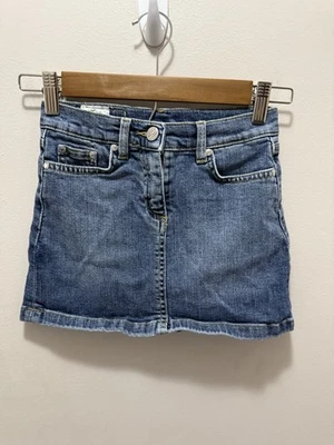 Minifalda vaquera azul Lacoste - niñas talla 6 Foto 1 de 4