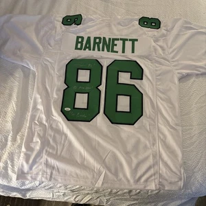 Fred Barnett Signed Autograph Custom Eagles Jersey JSA Certified - Picture 1 of 3