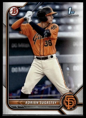2022 Bowman #BP-19 Adrian Sugastey Prospects - Image 1 of 2