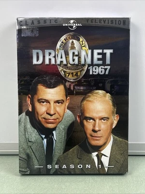 Dragnet 1967: Season 1 DVD Jack Webb Lee Marvin TV Television Show Series — 第 1/4 张图片