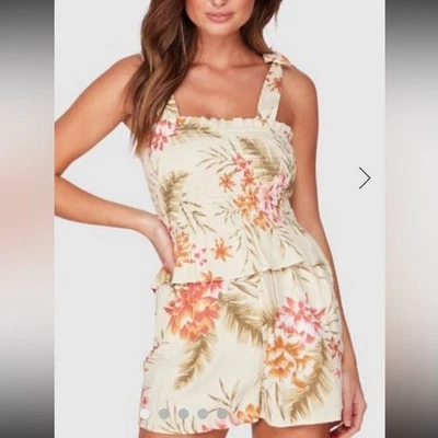 Mameluco Billabong Hold apretado de una pieza XS verano playa informal Foto 1 de 4