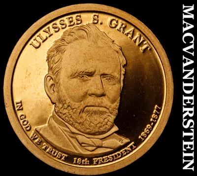 2011-S Ulysses S Grant Dollar-Choice Gem Proof No Reserve #KLB4099 - Image 1 of 2