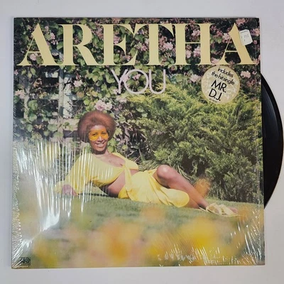 Aretha Franklin - You LP Record 1975 Includes Mr. D.J. Atlantic Soul 33RPM - Image 1 of 2