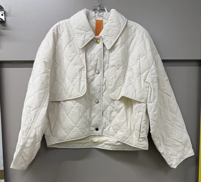 BOSS White Pariano Jacket - UK 8 / IT 40 / US 4 - Image 1 of 4