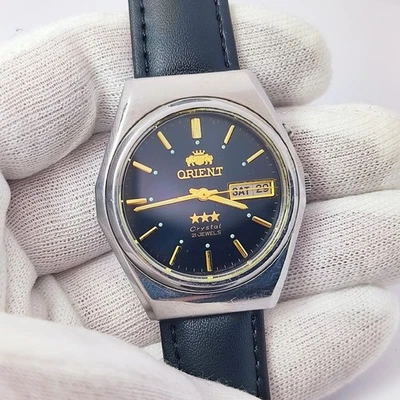 ⭐Reloj Japón Orient Automático Acero Inoxidable Resistente al Agua Hecho en Japón Foto 1 de 4