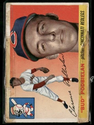 1955 Topps #153 Bud Podbielan (low grade) - Image 1 of 2