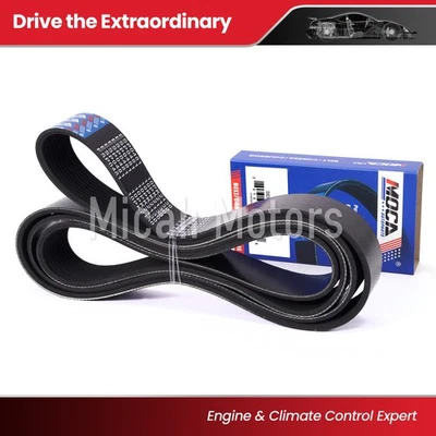 Serpentine Belt 10PK2130 for 2007-2012 Ford Mustang 5.4L V8 NEW Foto 1 de 4