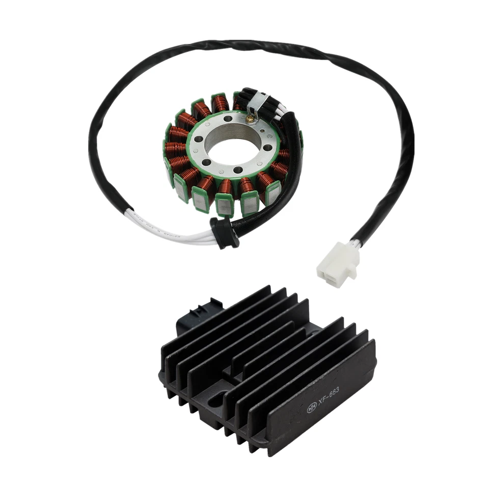 Stator Coil+Gasket &Regulator Rectifier For Kawasaki ER-6N ER-6F Ninja 650 06-11 - Изображение 1 из 4