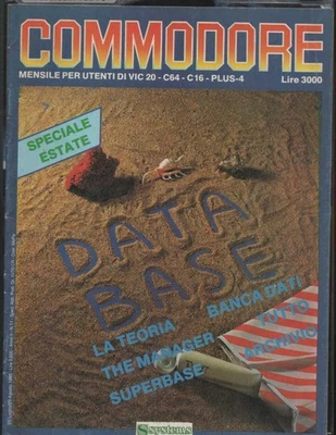 COMMODORE mensile VIC20 C64 C16 plus4 1985 listato file relative RIVISTA ga - Immagine 1 di 2