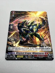 Cardfight Vanguard Whiplash Dragon, Whipasaurus D-BT12 / 038EN Dragon Empire - Picture 1 of 2