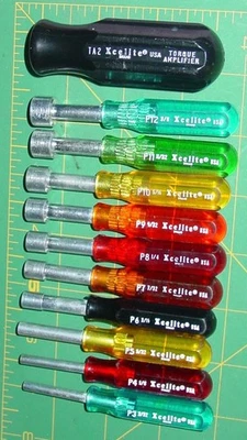 Винтажный набор инструментов для путешествий Xcelite Electronics Tech гайковерты компактная ручка - Изображение 1 из 4