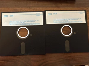 1987 IBM DOS 3.30 Disk Operating System 5.25 Software Disks - Afbeelding 1 van 1