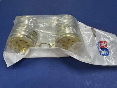 NEW TAMIYA 9335020 For BOOMERANG 2008 HOT SHOT GOLD PLATED RIM SET SUPER SHOT - Image 1 of 3