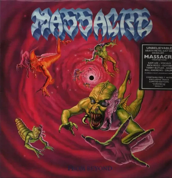 Massacre From Beyond INSERT NEAR MINT Earache Vinyl LP - Bild 1 von 1