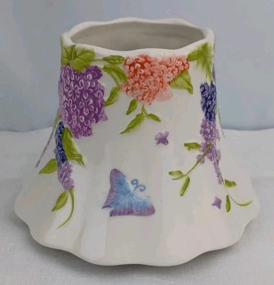Yankee Candle Shade Butterfly Floral Hydrangea Cottagecore  - Image 1 of 4