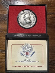 Medalla General Horatio Gates Primeras Medallas Estados Unidos Como Nueva Edición Bicentenario - Imagen 1 de 2