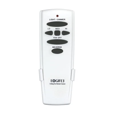 Ceiling Fan Remote Control Replacement Light Dimmer 3-Speed Reverse - Image 1 of 4