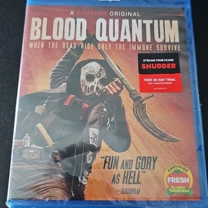 Blood Quantum (Blu-ray, 2019) Shudder Original Horror RARE OOP HTF NEW SEALED - Imagen 1 de 5