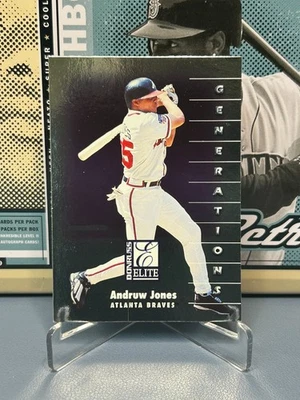 1998 Donruss Elite #127 Andruw Jones Generations - Image 1 of 2