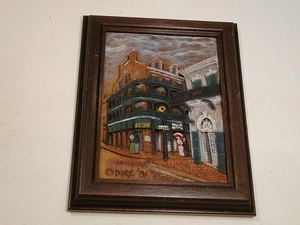Vintage New Orleans Woodgraph Royal Sonesta Absinth Haus von Dore '91 - Bild 1 von 4